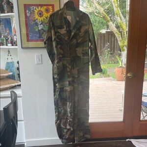 VINTAGE Camouflage Men's Coverall